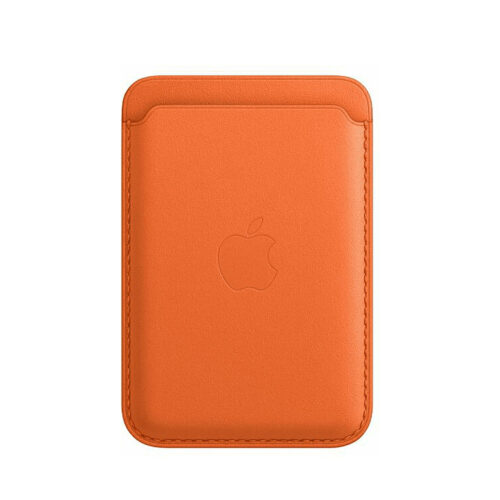 Apple Leder Wallet mit MagSafe für iPhone 13 /13 Pro / 13 Pro Max / 13 mini, Orange