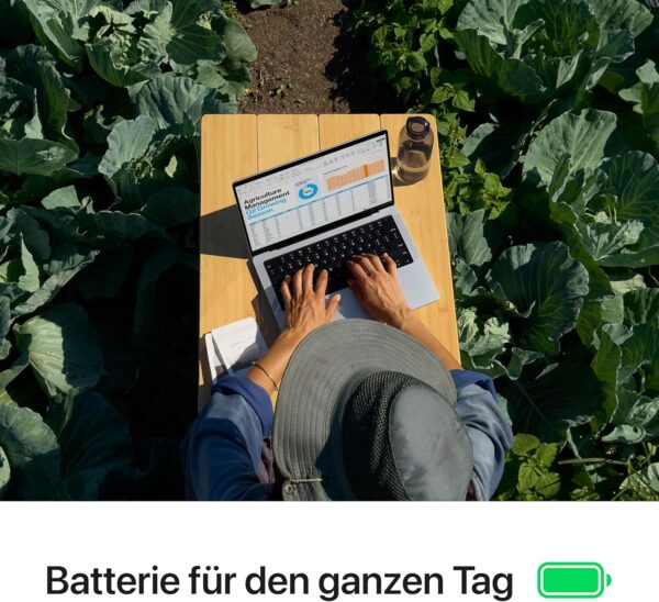 Apple MacBook Pro 14" M4 (2024) 10-Core GPU Space Schwarz – Bild 5