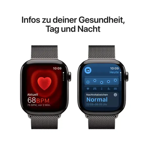Apple Watch Series 10 4G 42mm Titan – Bild 6