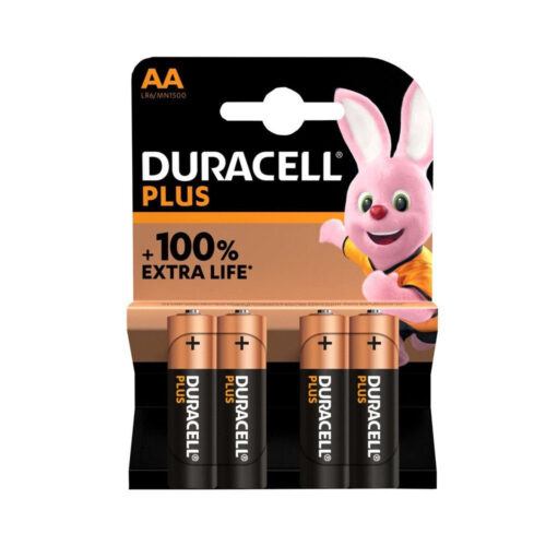 Duracell Plus Batterien AA – langlebige Power – für Haushalt und Büro