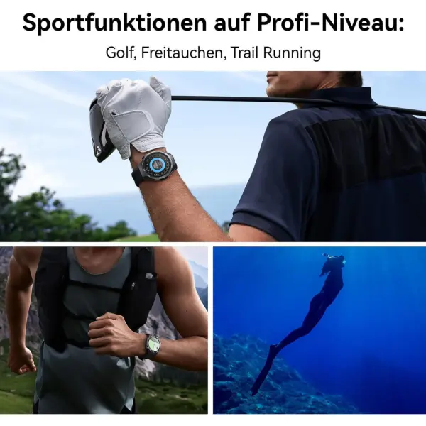 Huawei WATCH GT 5 Pro 46mm Schwarz – Bild 4