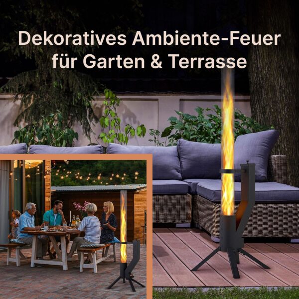 Gardenflare Feuerrohr – Bild 5