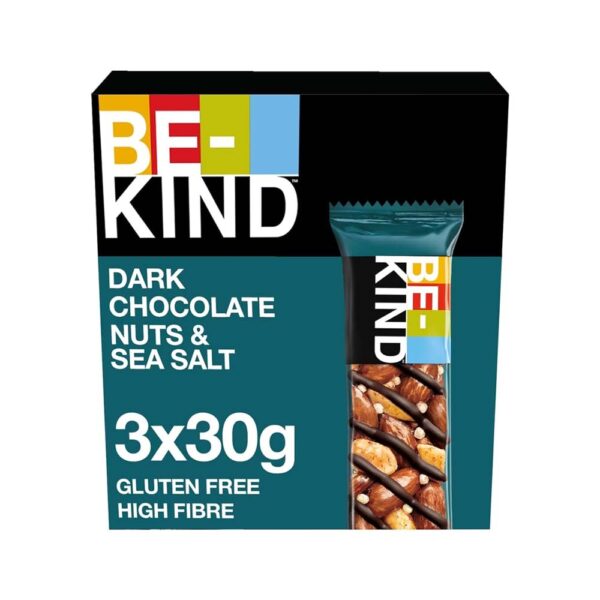 ZUSATZ Be-Kind Müsliriegel Dark Chocolate Nuts & Sea Salt 3x30g