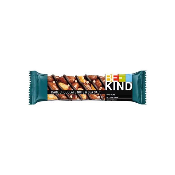 ZUSATZ Be-Kind Müsliriegel Dark Chocolate Nuts & Sea Salt 3x30g – Bild 2