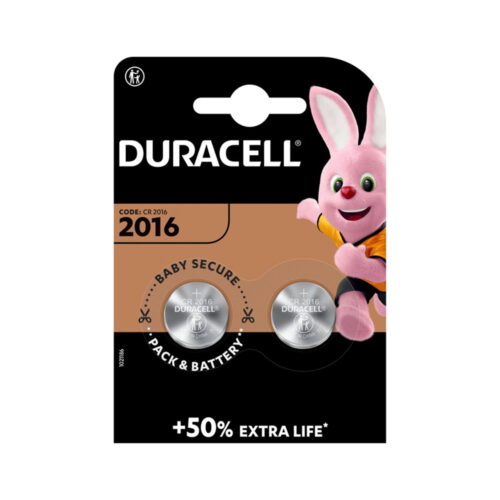 Duracell Specialty 2016 – Lithium-Knopfzelle 3 V – (CR2016 /DL2016)