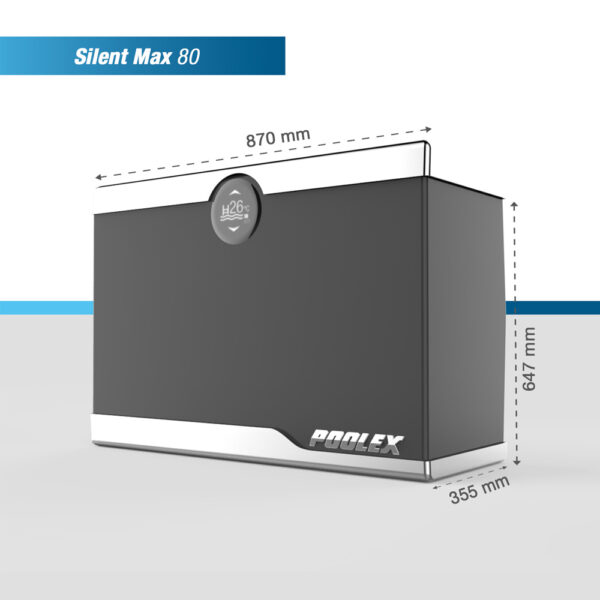 Poolex Silent Max Full Inverter Wifi PC-SLM080 – Bild 3
