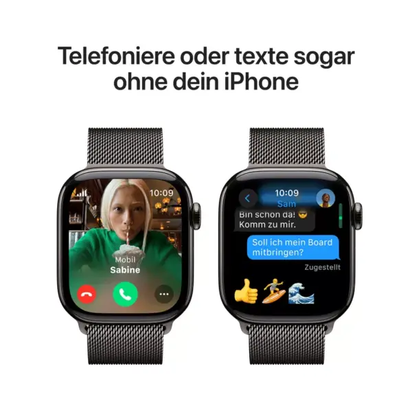 Apple Watch Series 10 4G 42mm Titan – Bild 8