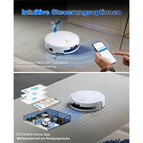 ECOVACS DEEBOT T50 MAX PRO OMNI Weiß